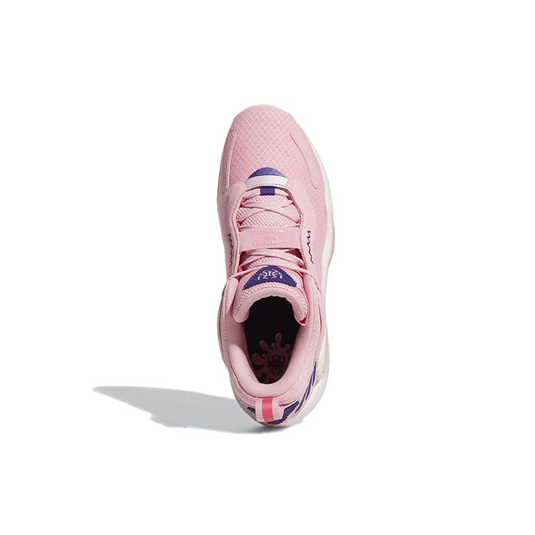 adidas ДОН. Выпуск №3 GCA Светло-розовые кроссовки унисекс Clear-Pink Team-College-Purple GW3643