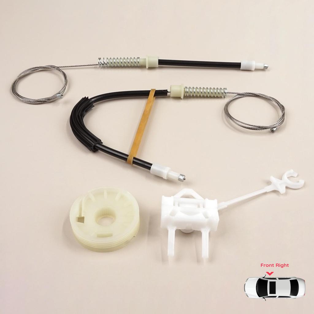 BWR5563 Комплект для ремонта стеклоподъемника передней правой двери для Alfa Romeo 156 932 1996-2007 4/5 дверей 60672277