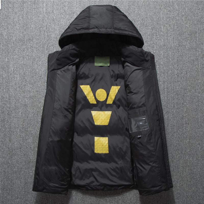 New Men's Down Jacket Trendy Korean Version Short Thickened Winter Leisure Outdoor Men's Down Jacket