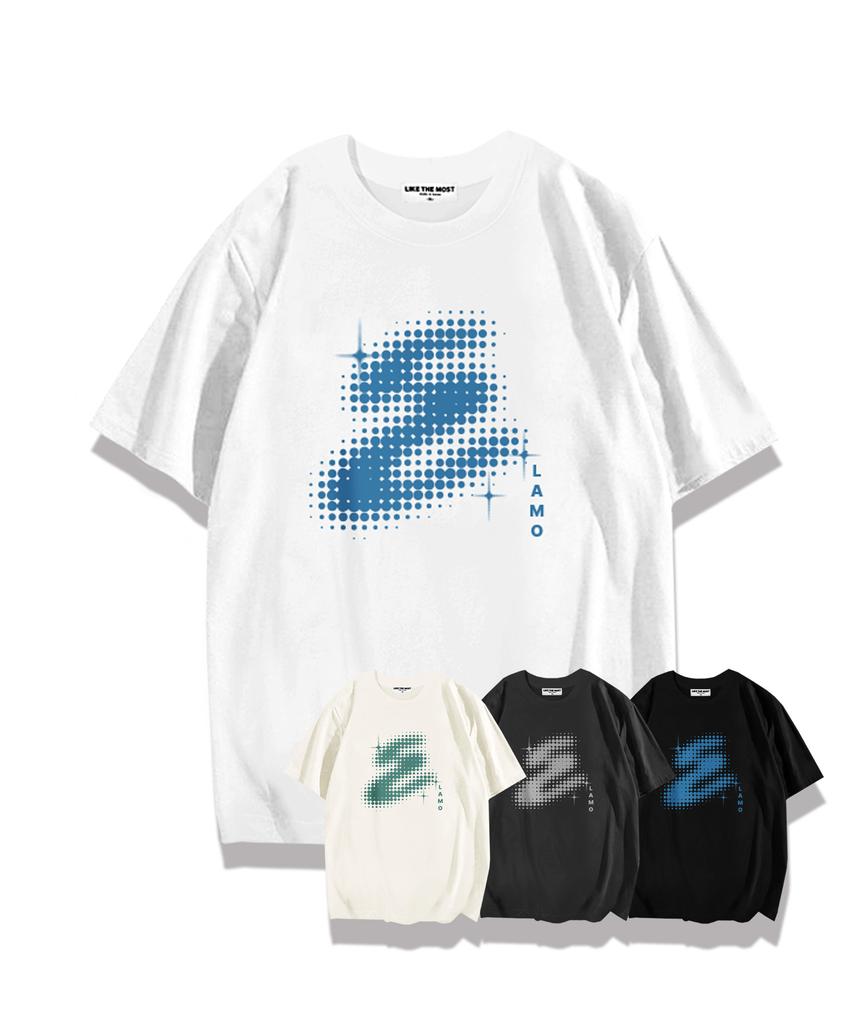 LIKE THE MOST Star One Oversized Short Sleeve T-Shirt 4 Colors