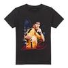 Bruce Lee Unisex Adult Yellow Jumpsuit T-Shirt