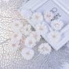 10PcsChrysanthemum Artificial Flowers Head Silk 4cm Fabric Flower For Wedding Decoration DIY Brooches Handmade Craft Accessories