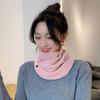 Thickened Neck Sleeve Scarf Warmth Women's Scarves New Neck Cover  Outdoor