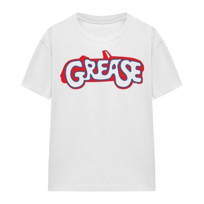 Футболка с логотипом Grease унисекс для взрослых