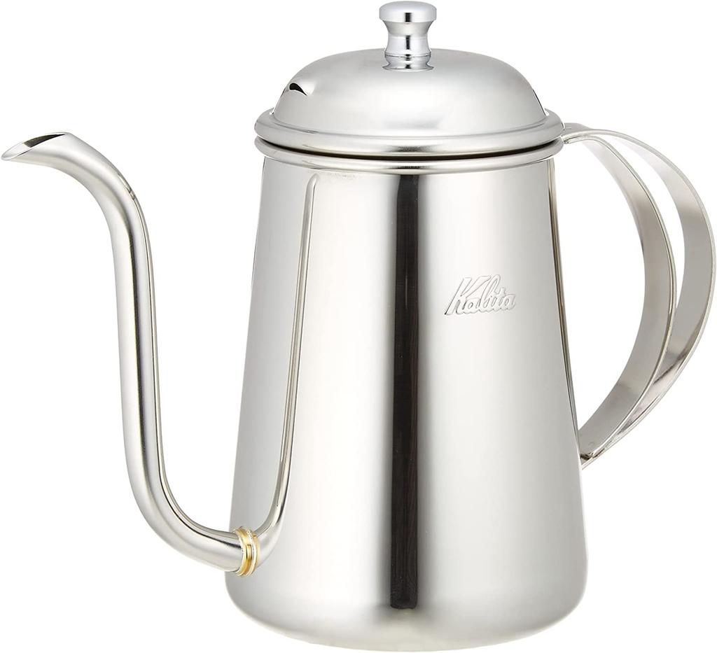 Kalita Kalita Coffee Pot Stainless Steel 700ml Narrow Mouth Nozzle Open Fire Made In Japan SS Kettle 700 Drip Pot Kettle Kettle Coffee Maker Kettle