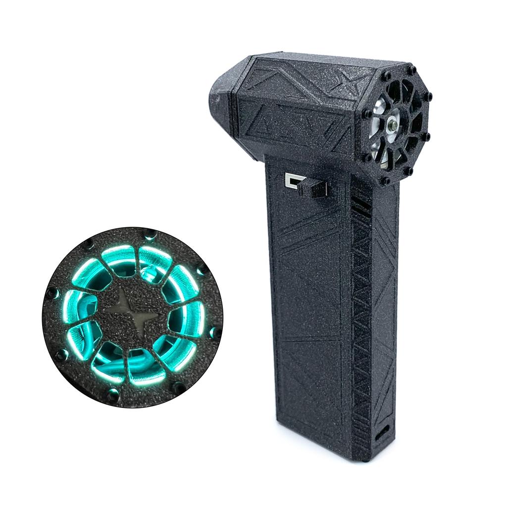 Мини реактивный воздуходув 150000 об/мин Портативный ручной мощный вентилятор Беспроводной электронный мини реактивный воздуходув для уборки Кемпинг