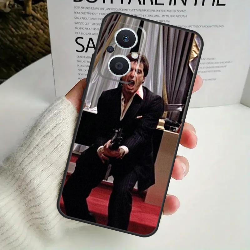 Чехол Scarface Al Pacino Tony Montana для OPPO Reno 8T 4Z 5Z 8 10 11 Pro 4 5 6 7 Lite OPPO Find X6 Pro X3 X2 X5 Lite