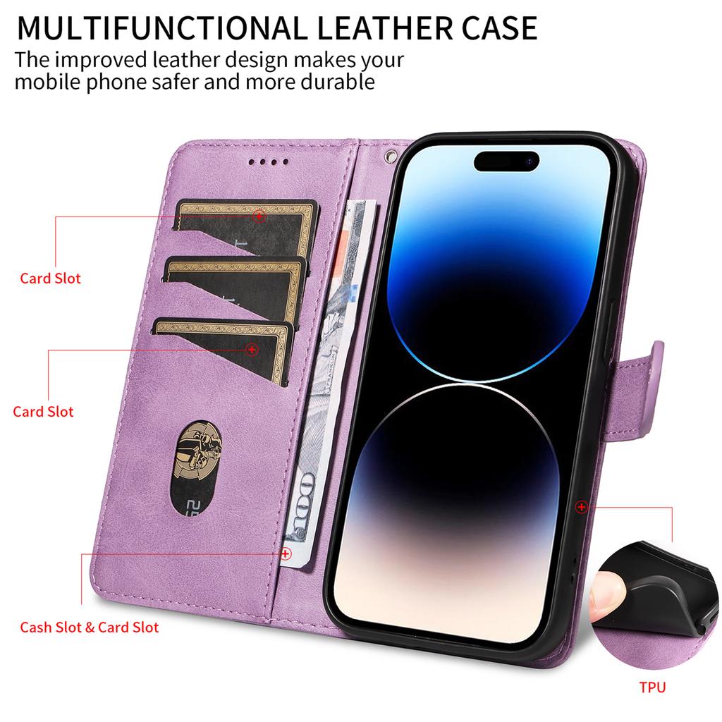 Wallet Flip Case Magnet Leather Case On For Xiaomi Redmi Note 9 10 11 12 13 14 Pro 4G 5G Phone Cover Card Slots & Kickstand