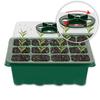 12 Hole Seedling Trays Seed Starter Starter Plant Flower Grow Box Propagation for Gardening Grow Starting Germination Box