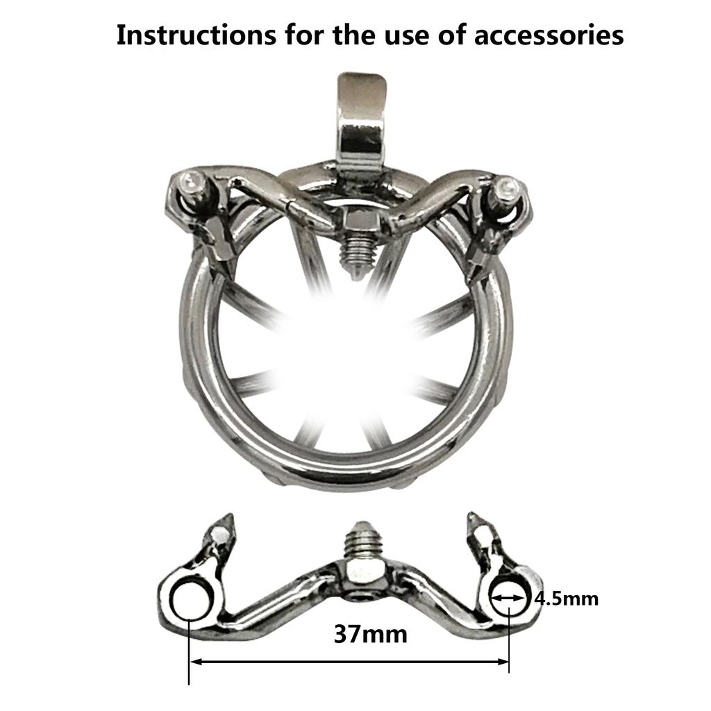 Ergonomic Stainless Steel Stealth Lock Male Chastity Device,Cock Cage,Penis Lock,Cock Ring,Chastity