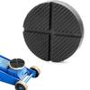 12.5cm Floor Slotted Car Rubber Jack Pad Frame Protector Guard Adapter Jacking Disk Pad Tool for Pinch Weld Side Lifting Disk