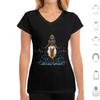 Cloak T Shirt Cotton Men Women DIY Print Cloak Hooded Pinup Up Fantasy
