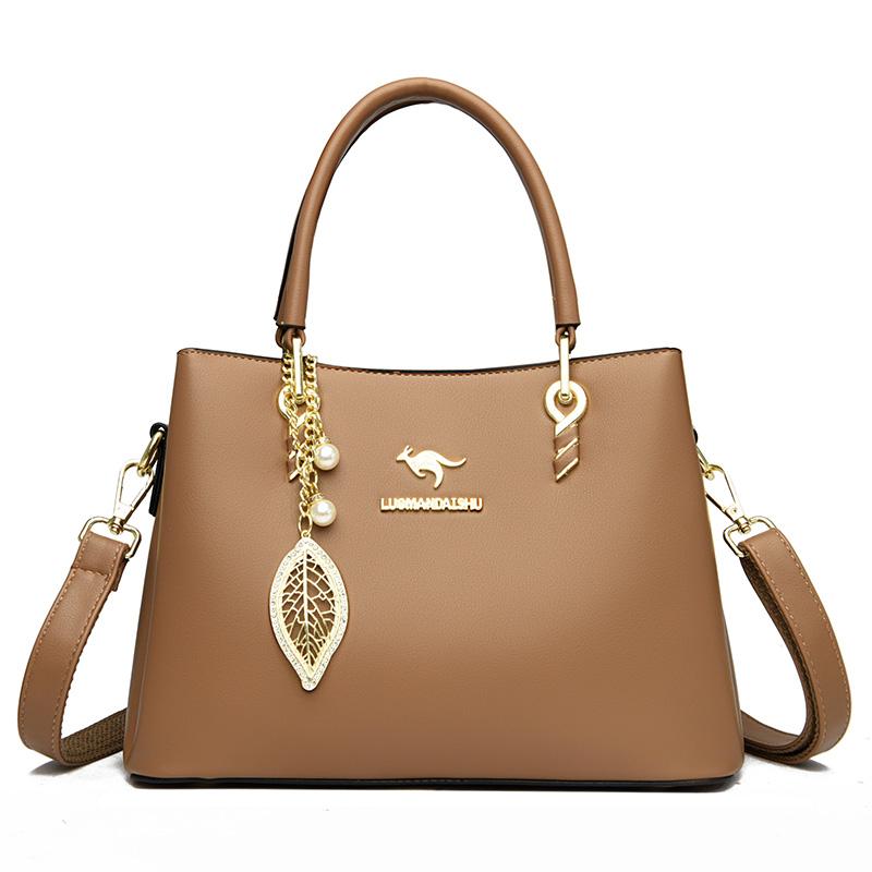 PU Leather Bags for New Ladies of Luxury Large Women's Bag Square Shoulder Bags