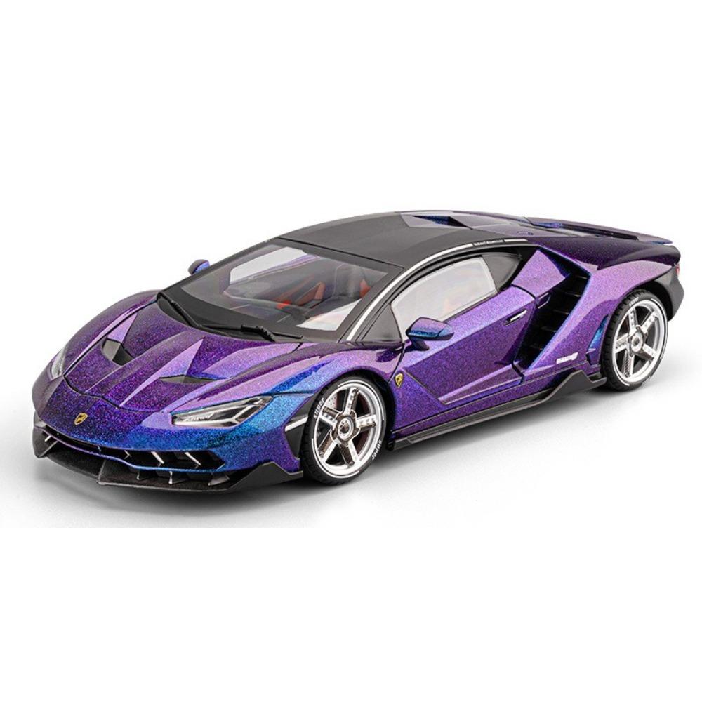 1/18 Lamborghini Centenario LP770-4 Суперкар Сплав Автомобиль Литье под давлением и Игрушечные Транспортные Средства Металлическая Модель Игрушечного Автомобиля Звук и Свет Коллекция Детская Игрушка