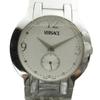 Б/у Versace Versace VERSACE BLQ99 Madison Madison наручные часы кварцевые часы белый циферблат Smoseco серебристый цвет GY18 /MQ