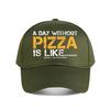 Pizza Lover Funny Baseball Cap Fashion Unisex Sunhat Womens Outdoor Sports Snapback Cap