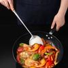 Handle Lengthened Kitchen Tools Stainless Steel Wok Shovel Soup Scoop Ladle Cooking Spoon Spatula