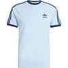 Originals Adicolor Classics 3-Stripes Fashion Soft Versatile Short Sleeve T-Shirt Men Tops Blue JN7018