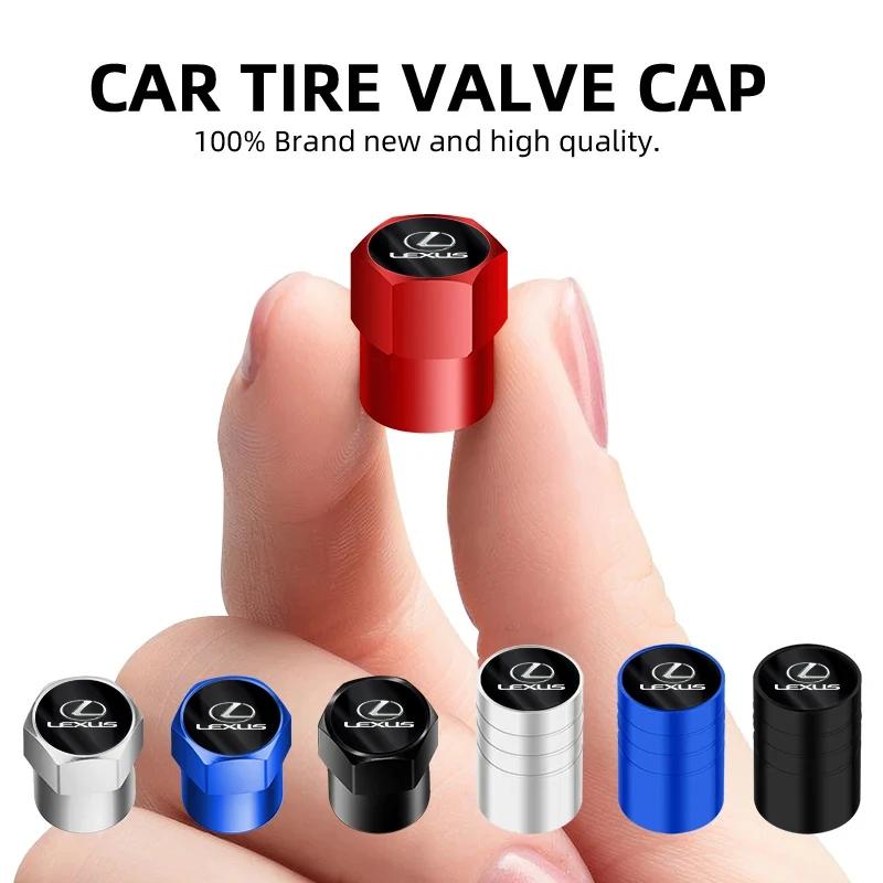 4 шт. Колпачки на ниппель колеса автомобиля Пылезащитные аксессуары Для Lexus ES240 ES250 ES350 IS250 IS300 RX270 NX300 RX300 RX350 SL430 CT200