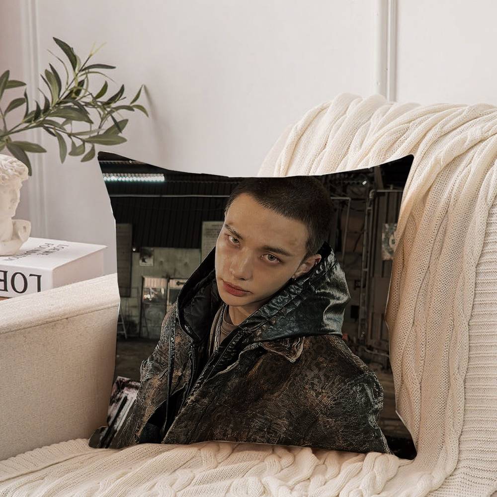 H-Горячий KPOP Идол H-Хёнджин Наволочка Домашний Декор Плед для Дивана Кровати Автомобиля Декор Комнаты Идея Подарка