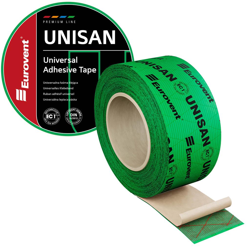 UNISAN single-sided tape 60mm x 25m
