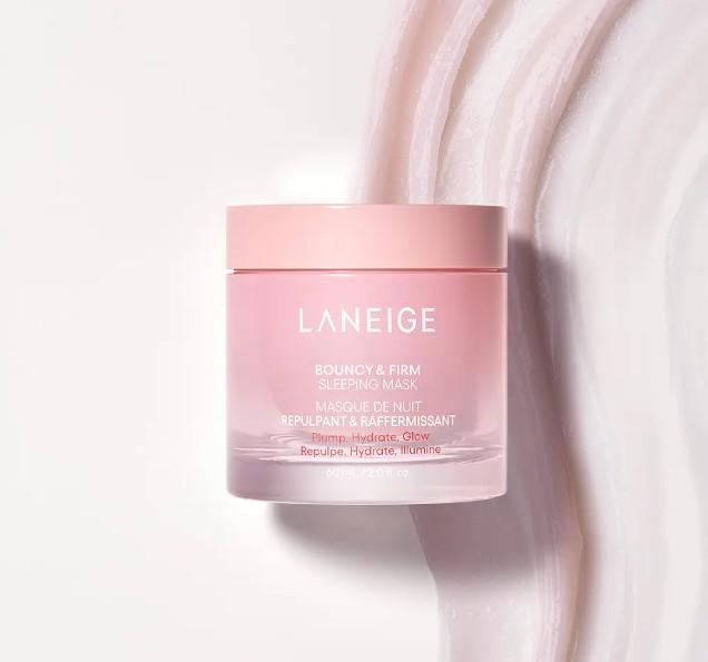 [Плотное сияние / Коллагеновая маска] LANEIGE Упругая и подтягивающая ночная маска 60 мл Набор (+ 3 мини-маски для сна)