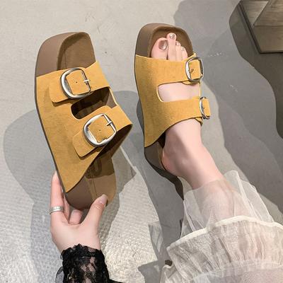 Новые кожаные пробковые шлепанцы Birken для женщин и мужчин, модные летние женские сандалии на каждый день, обувь с мягкой подошвой