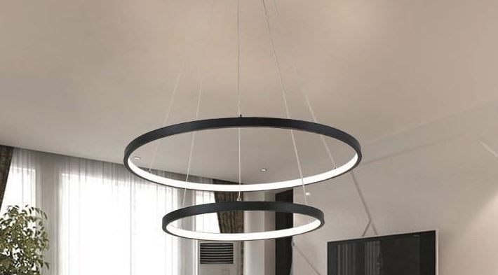 Chandelier ceiling lamp loft ring chandelier for kitchen decorative