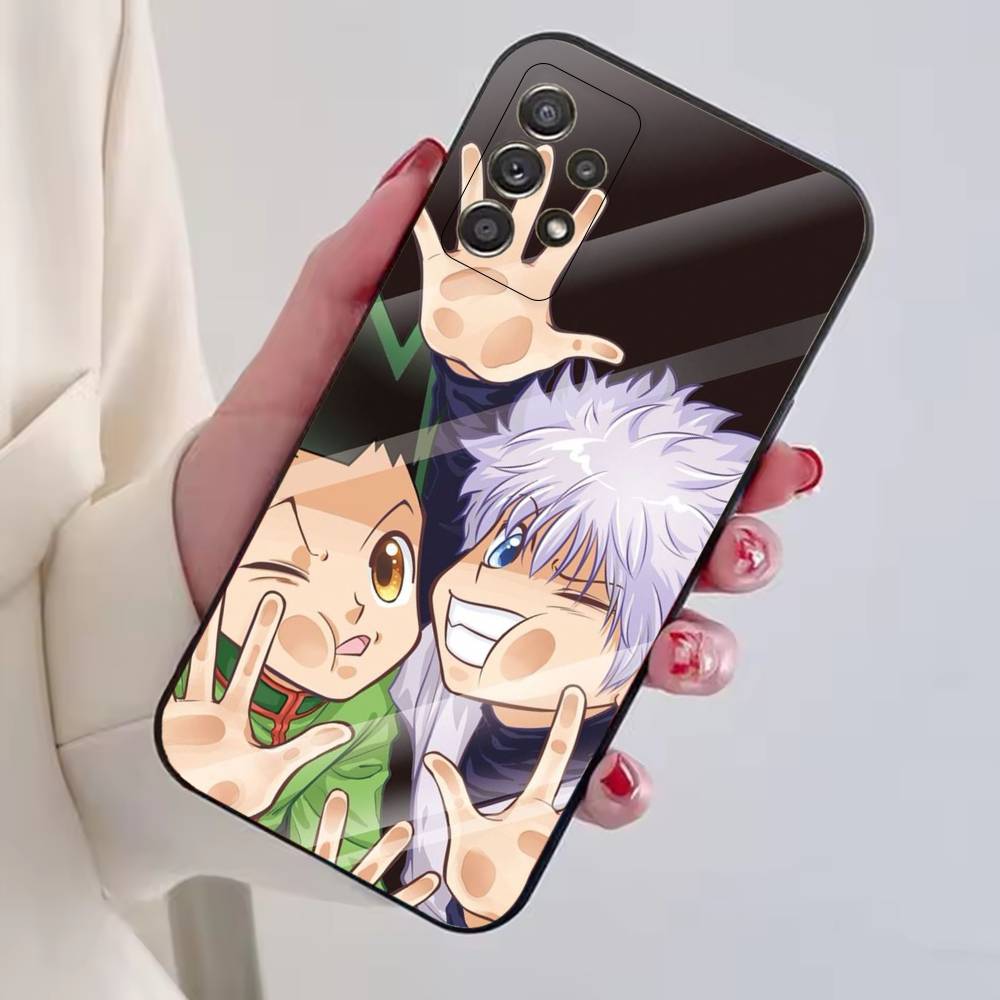 H-Hunter X Hunter Anime Phone Case For Samsung S25,S24,S21,S22,S23,S30,Ultra,S20,Plus,Fe,Soft Silicone Black Cover