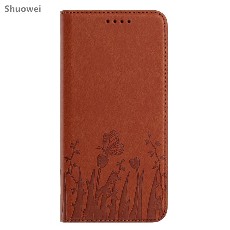 Flip Phone Case Vivo S10 T1 T2 T3 T3X U3 U3X U10 U20 Z5i Pro 4G 5G Leather Wallet Cover Casing