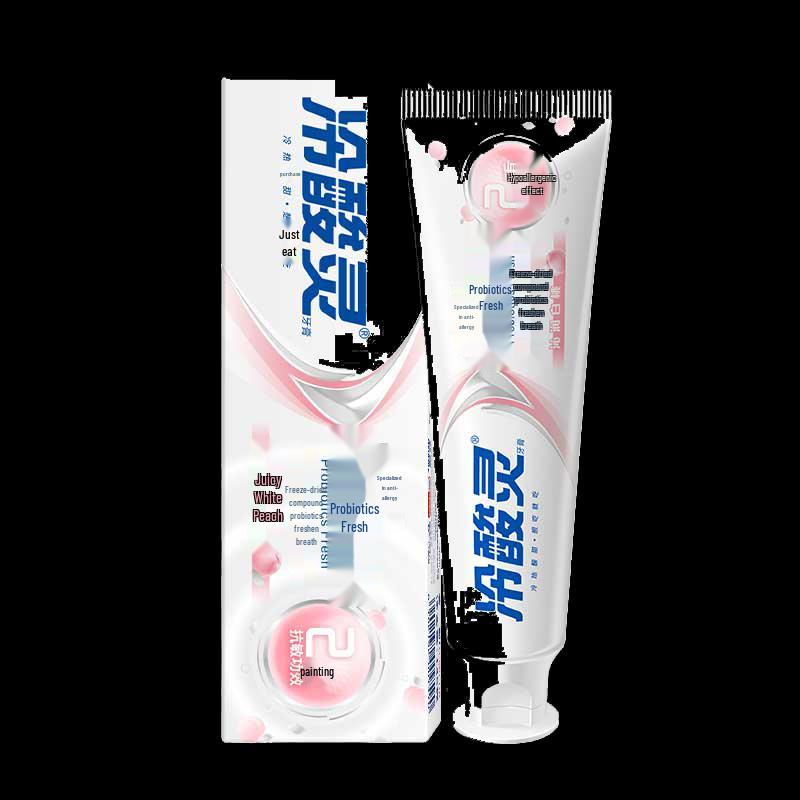 Leng Suan Ling Probiotic Anti-Sensitive White Peach Toothpaste
