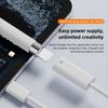 50/100cm Pencil Charger Adapter Plug and Play Nylon Bluetooth Pairing Cable for Apple Pencil 1st Generation for iPad 10/11th Gen