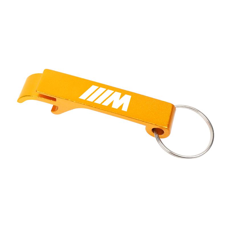 WDFA1 1Pcs Car Keyring Pendant Bottle Opener Multi Functional Key Accessories For BMW E90 G80 M3 G30 M5 F82 F83 F20 F21 G42 F95 F96 M2