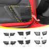 TESIN Metal Car Front Rear Door Storage Box Door Side Insert Organizer Box Pockets for Jeep Wrangler JK 2/4 Door 2011-2017