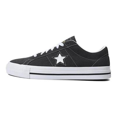 Кеды One Star Pro с низким верхом из парусины Унисекс Черные