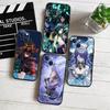 Чехол Genshin Impact для Samsung Note 20 10 S25 Plus Ultra Lite FE M20 M21 M30 M31 M51 A11 A26 A51 A52 A53 A56 A70 A71 A72 A73