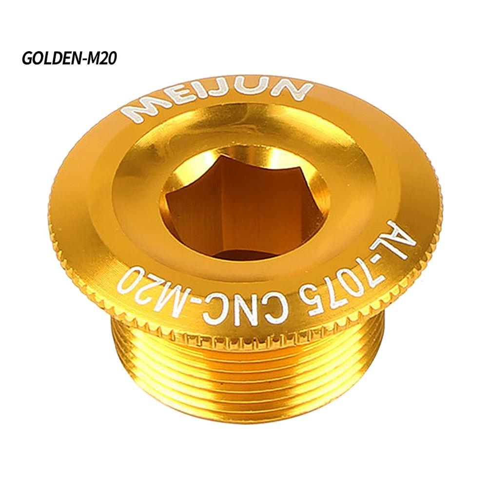 Upgrade Your Bike's Crankset with Crankset Screws Cap M20 Compatibility