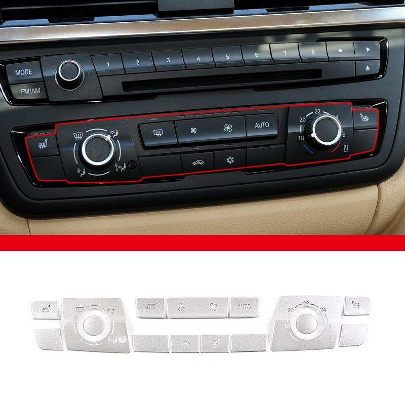 Центральное управление кондиционером, цифровая кнопка, наклейка, накладка для BMW 3 серии F30 F31 F34 2013-
