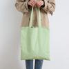 Double-sided Dual-purpose Shoulder Bag Millet Wheat Fabric Cotton Linen Pocket Women's Canvas Bag Shopping Bag