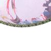 Round Hand Fan Chinese Style Vintage Printing Silk Fan Wedding Dance Accessory