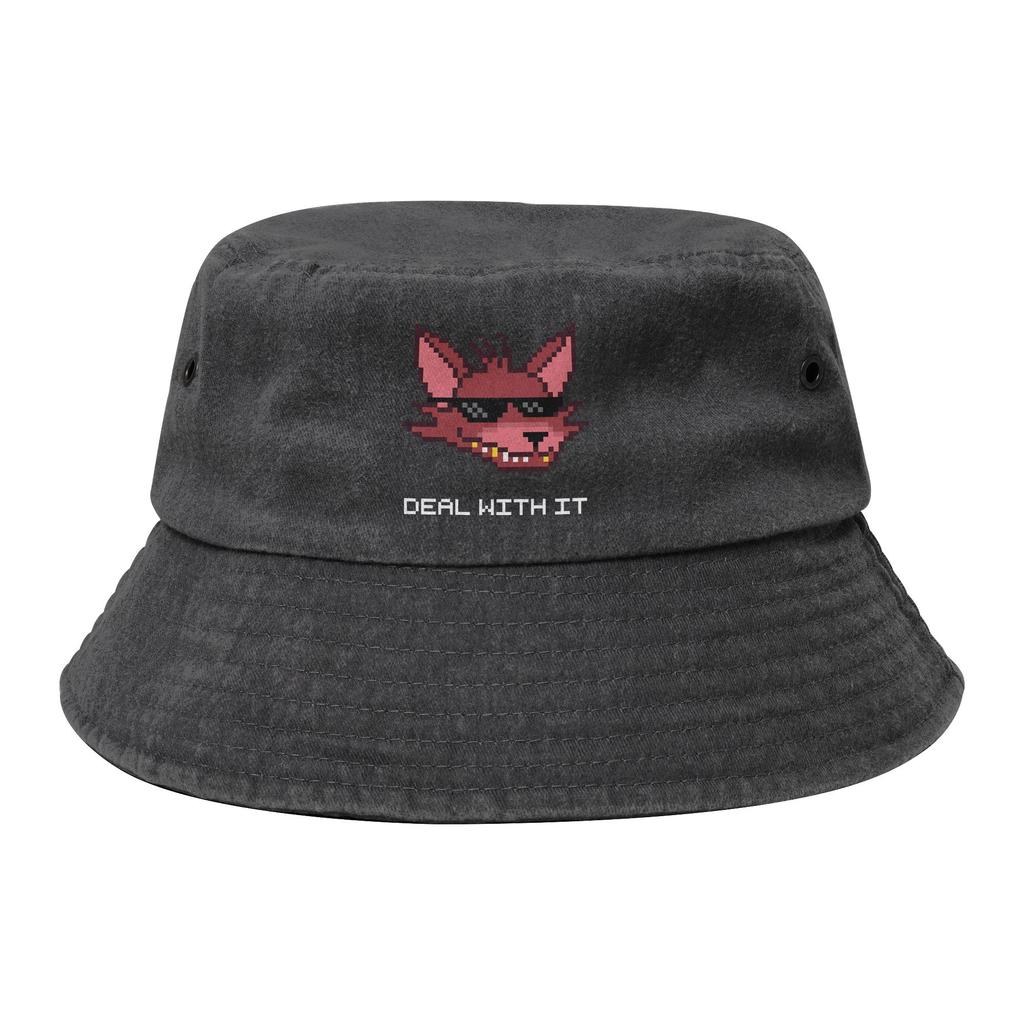 FNAF At Freddys Bucket Hat for Girl Summer Travel Sun Hat Casual Packable for Hiking Fishing FisherUnisex Caps Dropshipping