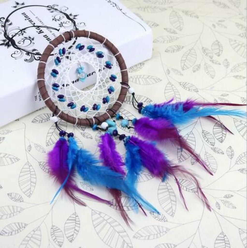 Ловец снов «Бирюзовый Артизан» - Подвеска на зеркало автомобиля и настенный декор, Значимая идея для подарка