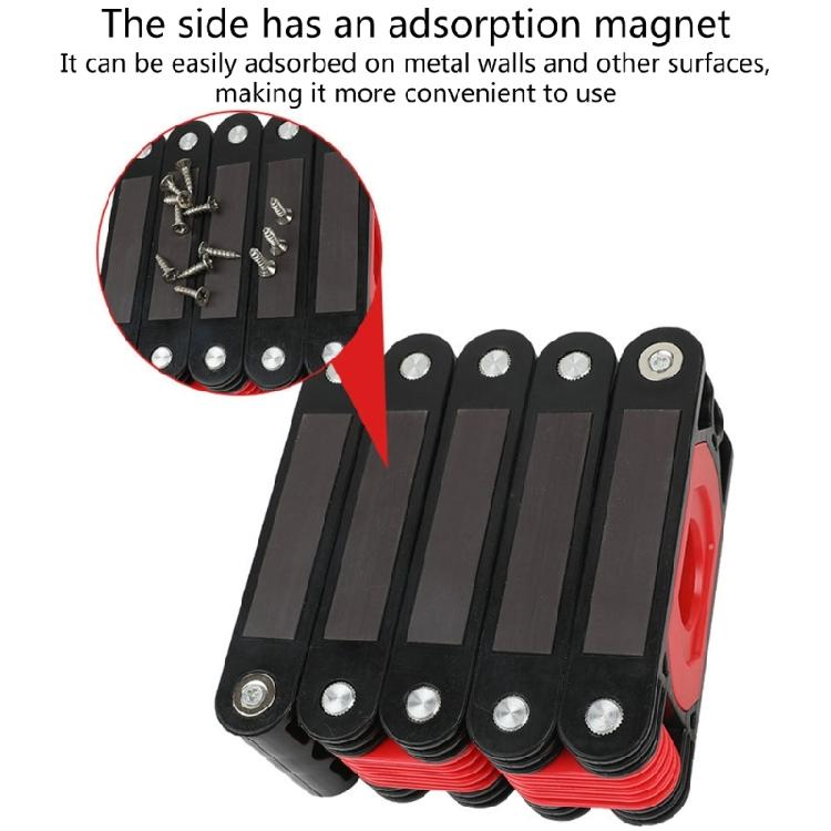 Складной уровень Измеритель уровня Магнитный уровень Угломер Измерительный инструмент для плотника