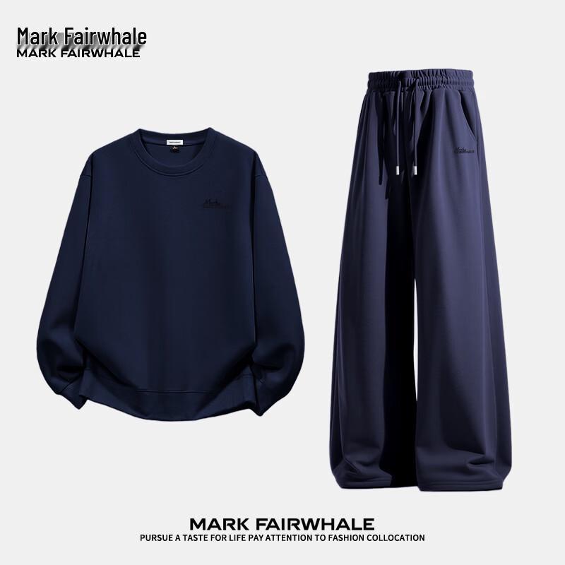 MARK FAIRWHALE Men's American Style Breathable Tracksuit Set