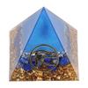 Orgone Pyramid Energy Generation Peaceful Mind Durable Unique Design Crystal Pyramid for Office