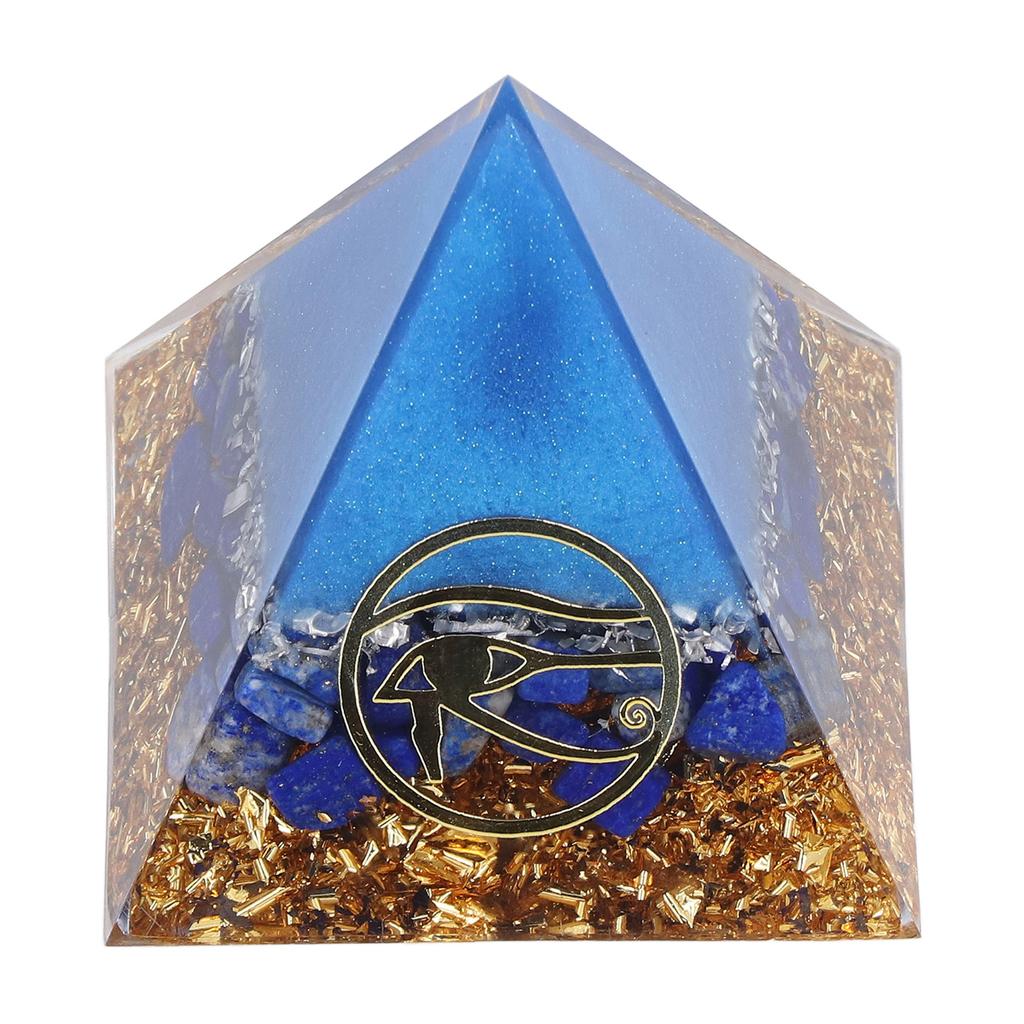 Orgone Pyramid Energy Generation Peaceful Mind Durable Unique Design Crystal Pyramid for Office