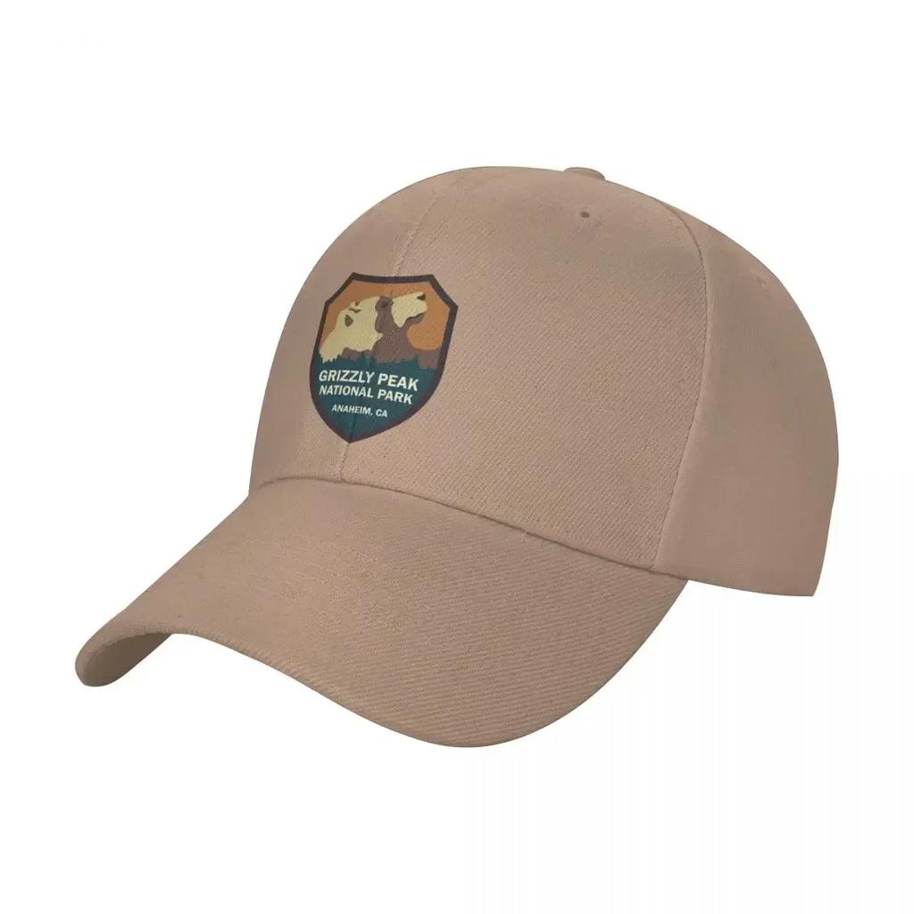 Grizzly Peak National Park Sign Baseball Cap Golf Cap cute Anime Dropshipping Woman Mens