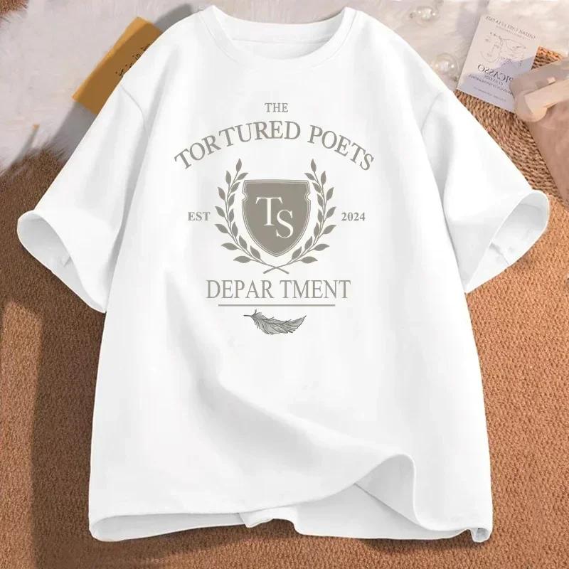 Футболки Tortured Poets Department Женская футболка All Is Fair in Love and Poetry Футболка с новым альбомом Футболки с концертами The Eras Tour