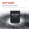 Адаптер слота для карты памяти GC2SD для Micro SD, легкий Plug and Play для игровых консолей GameCube Wii, адаптер для чтения SD-карт