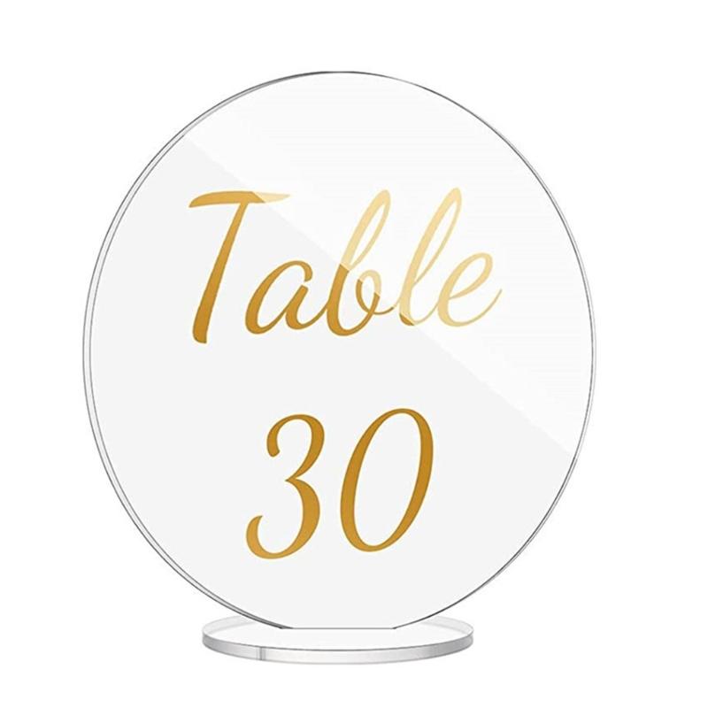 5 шт. прозрачные акриловые карточки с подставками, пустые акриловые номера столов, карточки с именами гостей для свадебного ужина